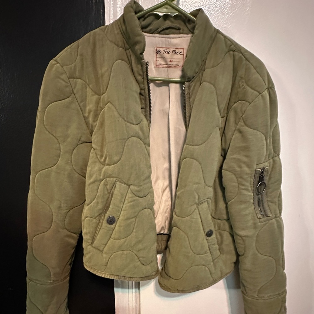Free People - Aura Liner quilted jacket size XS - Picture 2 of 4
